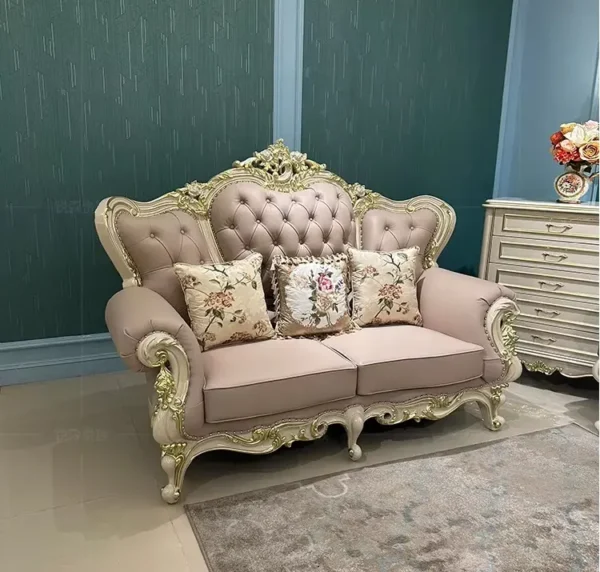 كنب صالة بتصميم ملكي عتيق