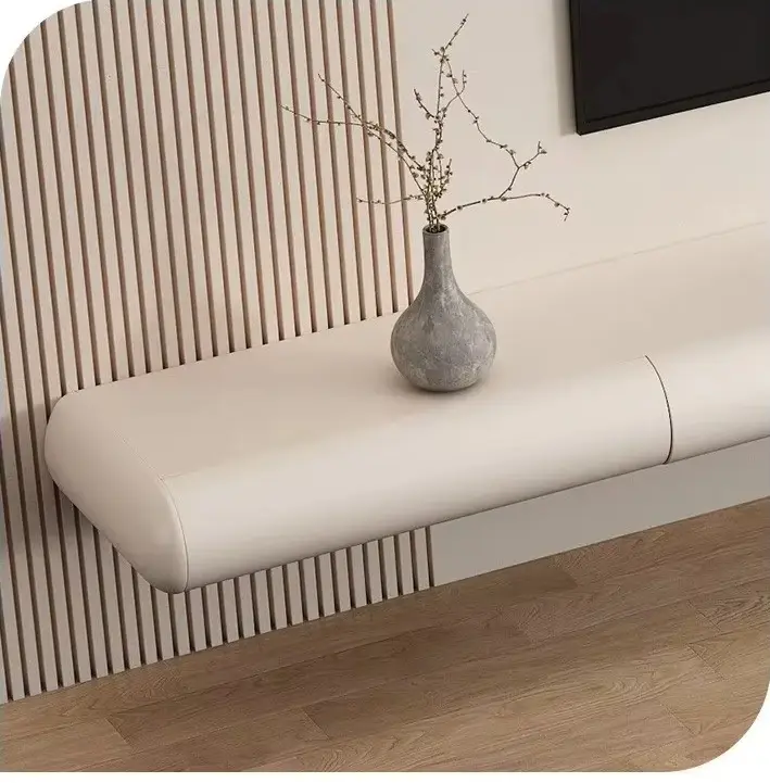 طاولة تلفاز بتصميم معلق بسيط