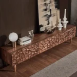 طاولة تلفاز بتصميم مميز بسيط