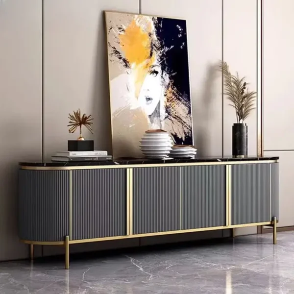 طاولة تلفاز مميزة لغرفة المعيشة