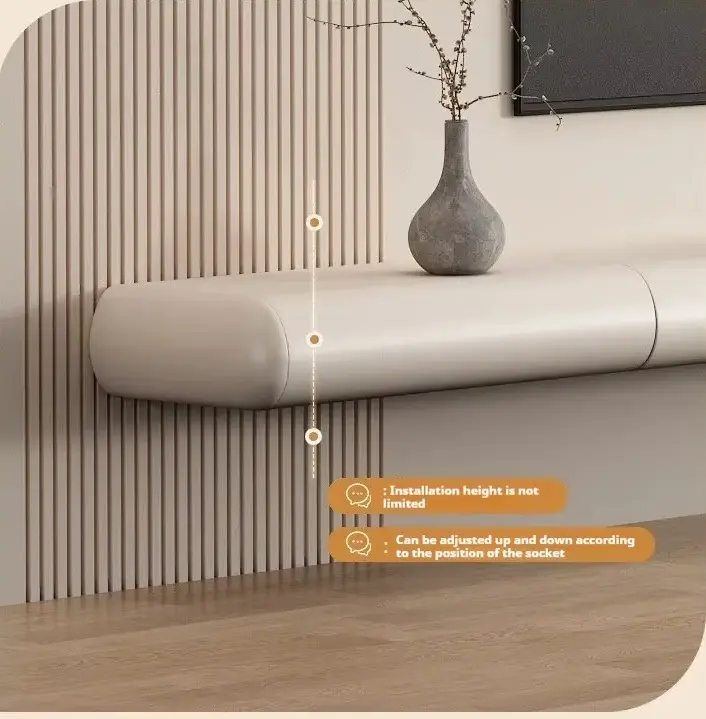 طاولة تلفاز بتصميم معلق بسيط