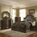 غرفة نوم كاملة كلاسيكية اسكندنافية