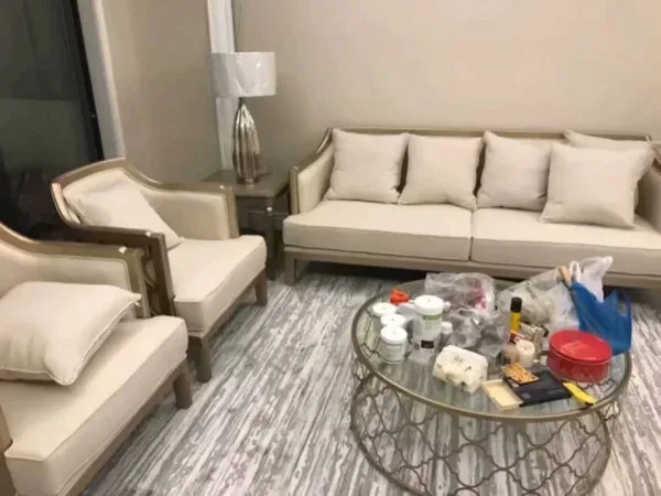 طقم كنب مودرن قماش مميز