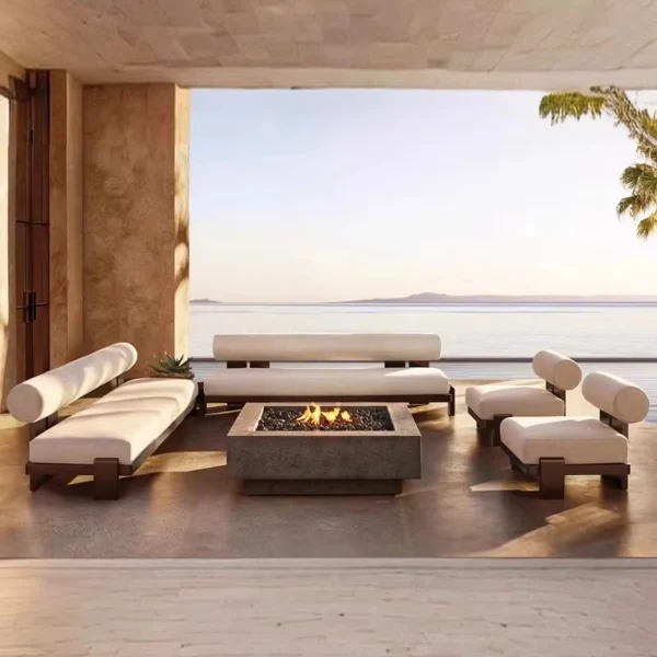 جلسات خارجية للفناء مودرن