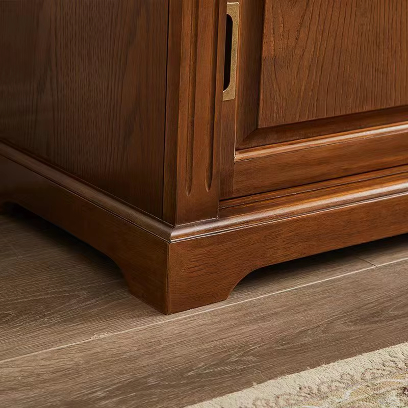 خزانة أحذية بمقعد بتصميم عتيق