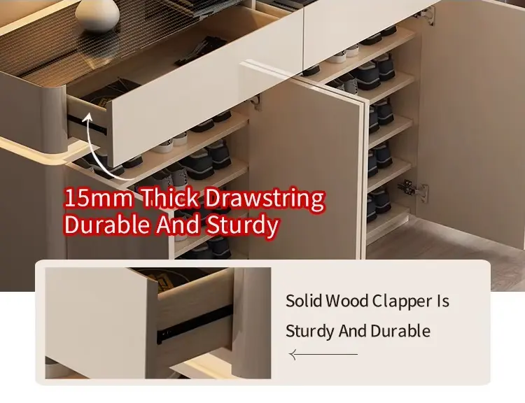 خزانة احذية بتمصميم فندقي فاخرة