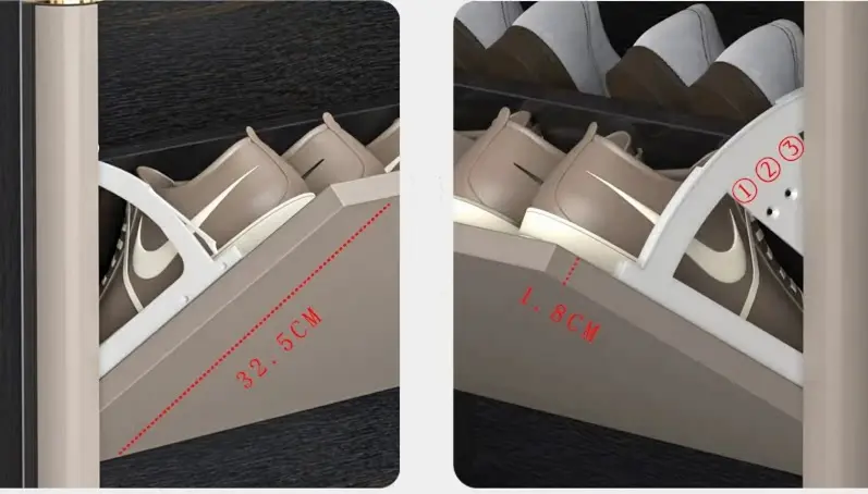 خزانة احذية فاخرة 