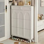 خزانة أحذية رفيعة متعددة الطبقات للمدخل