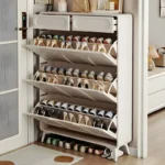 ⁦خزانة أحذية رفيعة متعددة الطبقات للمدخل⁩ - الصورة ⁦3⁩