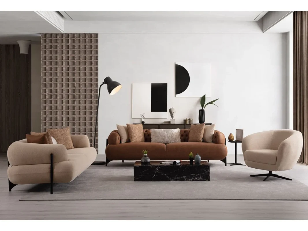 أفكار تنسيق غرف معيشة مودرن