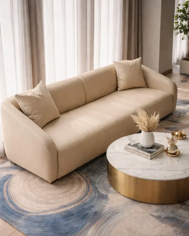 كنب مودرن فاخر لغرفة المعيشة