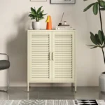 كوفى كورنر خشب لتنظيم ركن القهوة في غرفة المعيشة بتصميم عملي مناسب للمنازل في السعودية