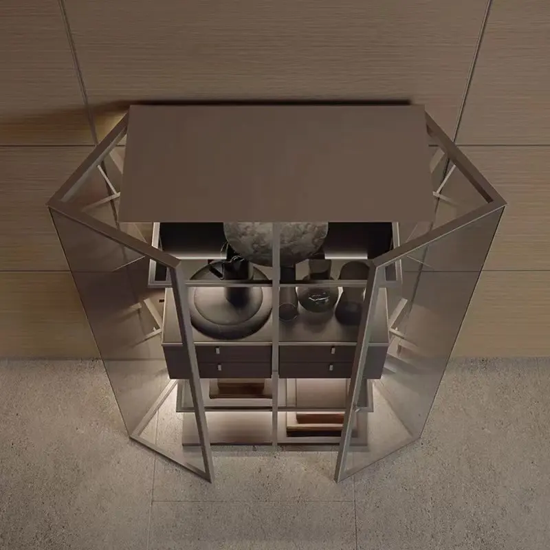 كوفي كورنر فاخر شفاف 