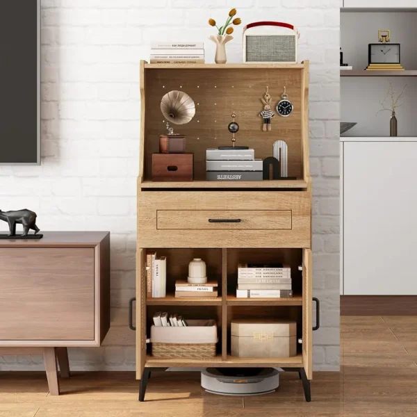 كورنر كوفي خشبي عملي