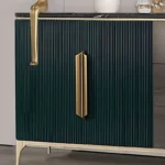 طاولة بوفيه عصرية بارفف قابلة للتعديل