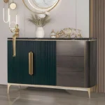 طاولة بوفيه عصرية بارفف قابلة للتعديل