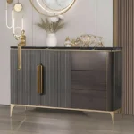 طاولة بوفيه عصرية بارفف قابلة للتعديل