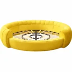 سرير غرفة نوم بتصميم دائري - Image 6