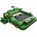 سرير بتصميم متعدد المزايا الفاخرة