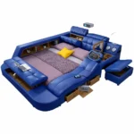 سرير بتصميم متعدد المزايا الفاخرة