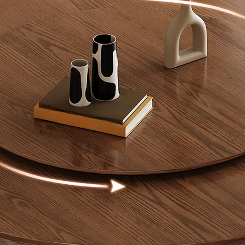 طاولة طعام دائرية مميزة مع الكراسي