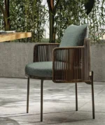 ⁦طاولة طعام مع كراسي للحديقة⁩ - الصورة ⁦2⁩