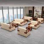 طقم كنب مكتبي بتصميم مختلف واستثنائي