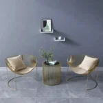 كرسي مفرد معدن بتصميم أنيق