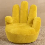 كرسي مفرد علي شكل يد