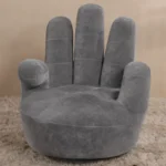 كرسي مفرد علي شكل يد