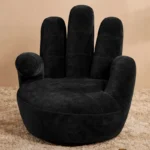 كرسي مفرد علي شكل يد