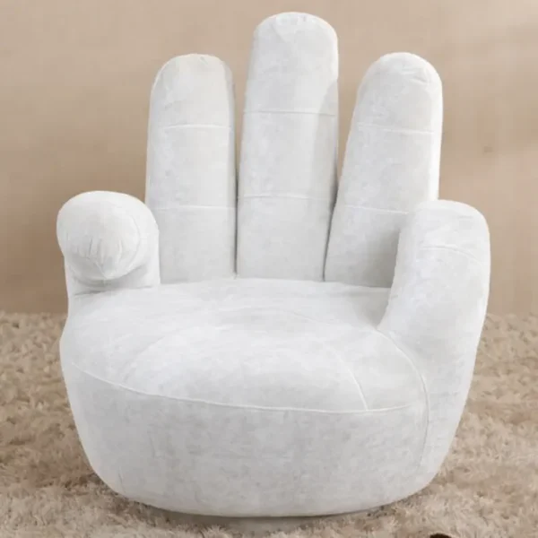 كرسي مفرد علي شكل يد