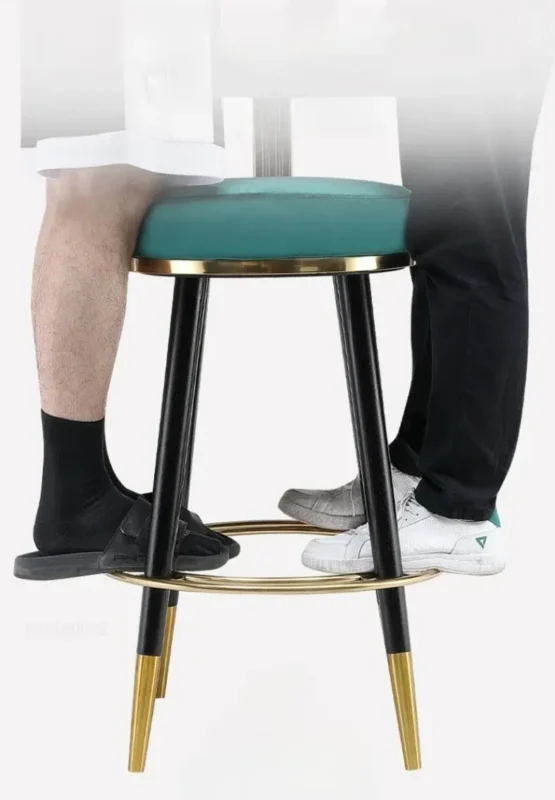 كرسي بار دوار 360 درجة مودرن