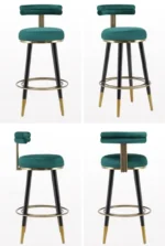 كرسي بار دوار 360 درجة مودرن