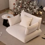 كرسي مفرد من القماش