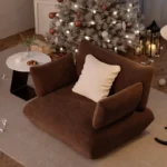 كرسي مفرد من القماش