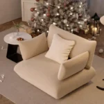 كرسي مفرد من القماش