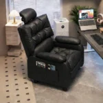 كرسي استرخاء مع مسند للقدم لاكثر راحة