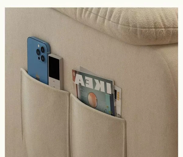 كرسي استرخاء مع مسند للقدم لاكثر راحة