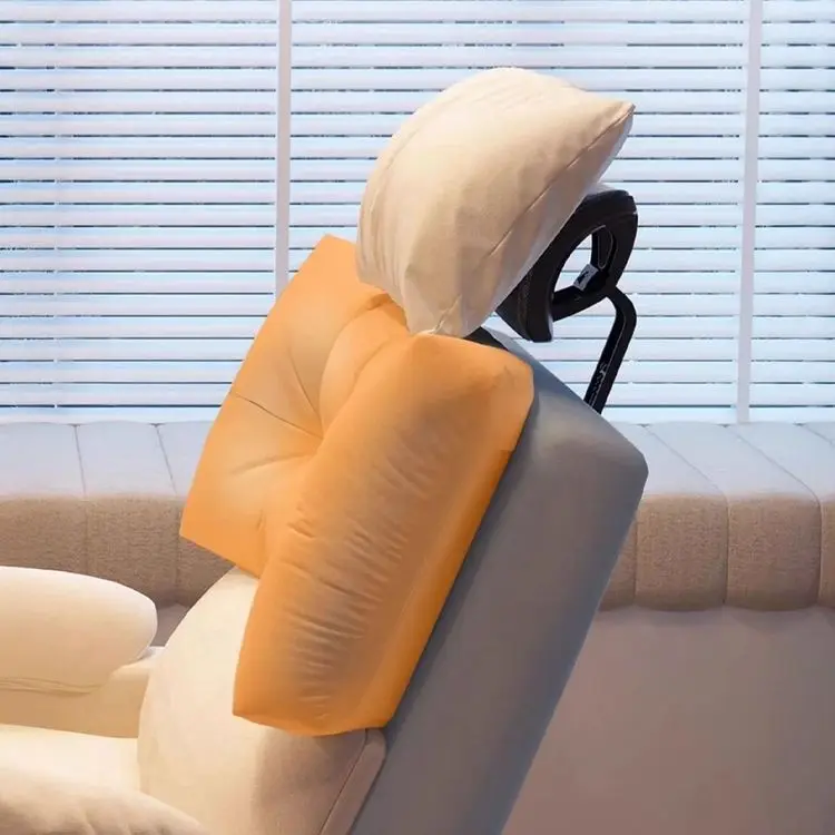 كرسي استرخاء مع مسند للقدم لاكثر راحة