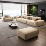 كنب مودرن اخضر متعدد المقاسات