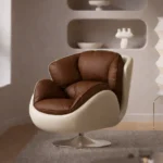 كرسي استرخاء دوار بتصميم مريح وفاخر