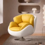 كرسي استرخاء دوار بتصميم مريح وفاخر