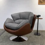 كرسي استرخاء دوار بتصميم مريح وفاخر