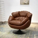 كرسي استرخاء دوار بتصميم مريح وفاخر