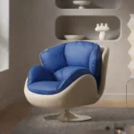 كرسي استرخاء دوار بتصميم مريح وفاخر