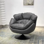 كرسي استرخاء دوار بتصميم مريح وفاخر