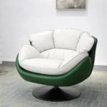 كرسي استرخاء دوار بتصميم مريح وفاخر