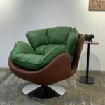 كرسي استرخاء دوار بتصميم مريح وفاخر