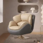 كرسي استرخاء دوار بتصميم مريح وفاخر